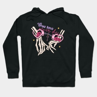 True Love Never Dies Valentines Day Hoodie